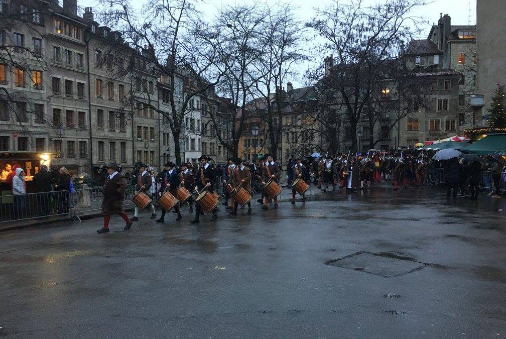 Sécurité cortège de l’Escalade en ville de GE 2017