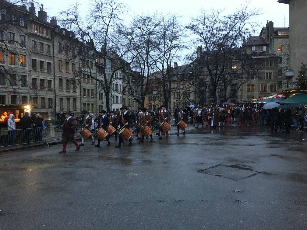 Sécurité cortège de l’Escalade en ville de GE 2017