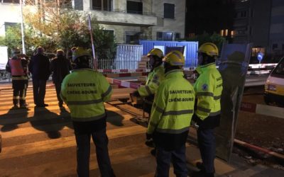 Exercice pompiers – sauveteurs du 15.11.2018