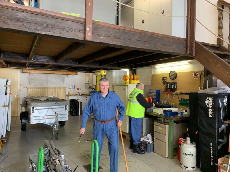 Netoyer le local 01-04-23