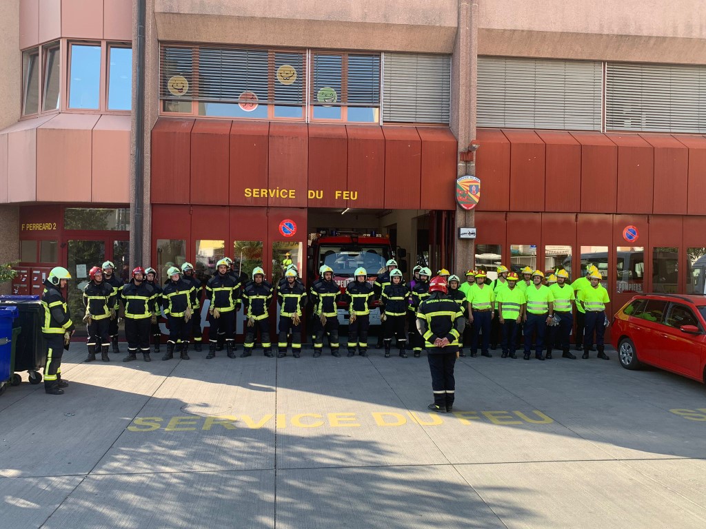 Excercice Pompiers – Sauveteurs 15-6-23
