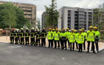 Exercice pompiers – sauveteurs  23-5-2024