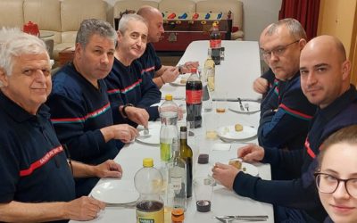 Exercice avec les sapeurs-pompier 14-11-24