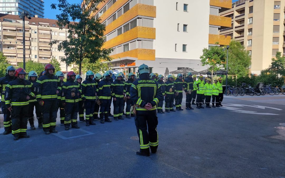 Exercice pompiers – Sauveteurs 05-2026